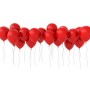 Balloons latex red x10